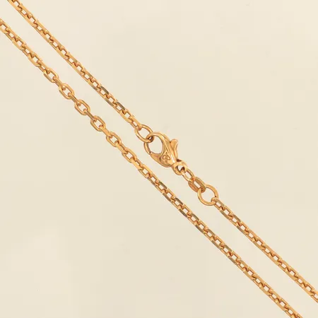 Kedja Ankar, längd 51cm , bredd ca 3mm, Balestra, 18K Vikt: 13,1 g