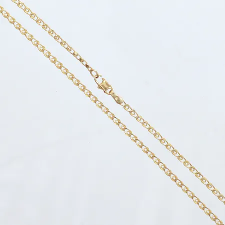 Kedja, längd 57cm, bredd 2,2mm, 18K Vikt: 4,8 g