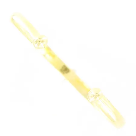 Stelt armband, innermått ca 55mm, bredd 4-5,5mm, 14K Vikt: 12,8 g