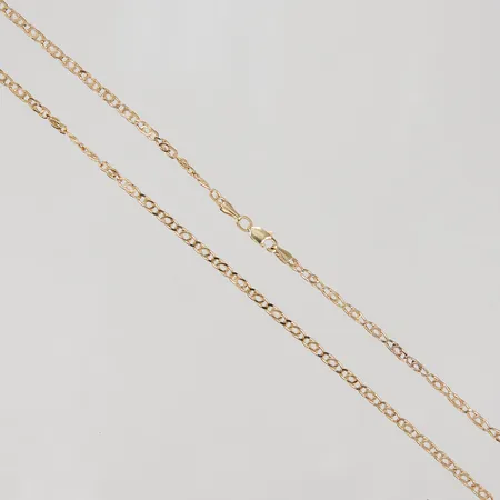 Kedja, 56cm, bredd 3mm, Mioro, 14K Vikt: 3,5 g