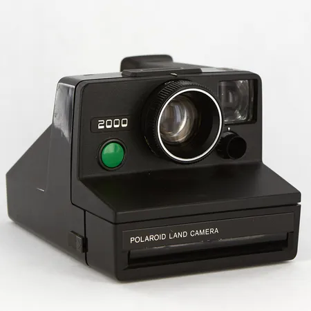 Kamera, Polaroid 2000 Land Camera, för SX-70 film, ej testad  Vikt: 0 g Skickas med paket.