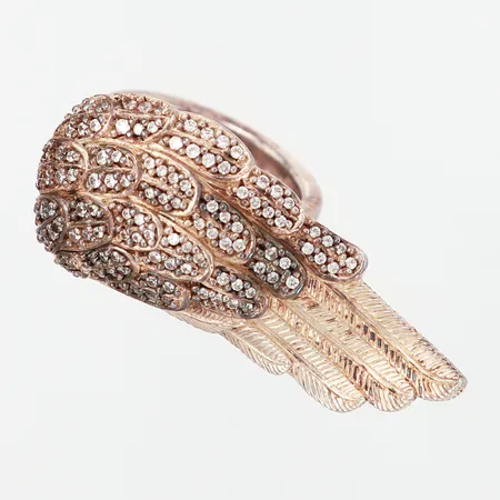 Ring Thomas Sabo, vita stenar stl 17, bredd: 6-19mm, silver 925/1000 Vikt: 19,4 g