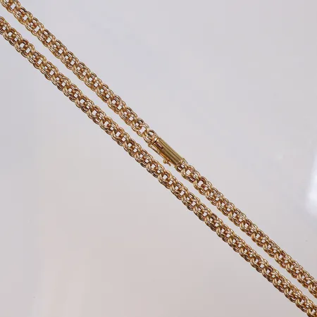 Kedja rund Bismarck 79cm bredd 5mm, 18K Vikt: 32,4 g