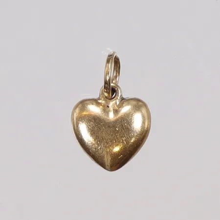 Hänge hjärta, 19x9mm, inklusive hängöglan, 18K  Vikt: 1,1 g