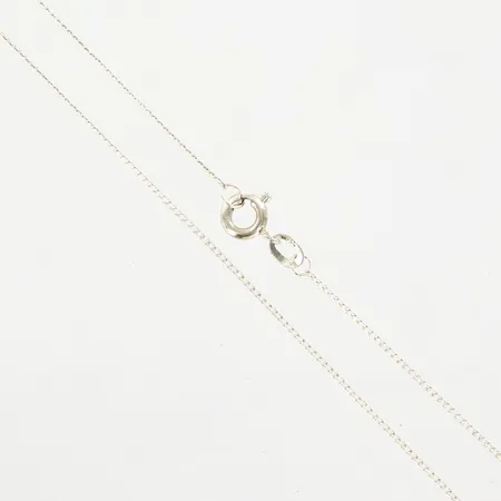 Kedja Pansar, 36cm, bredd: 1mm, silver 835/1000 Vikt: 0,9 g