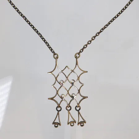 Collier i Brons, Pentti Sarpaneva Finland 64cm 