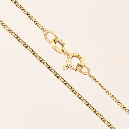 Kedja Pansar, längd 45cm, bredd 1,2mm, GFAB, 18K Vikt: 2,8 g