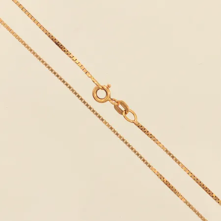 Kedja Venezia, längd 38cm, bredd ca 1mm, Balestra, 18K Vikt: 3,6 g