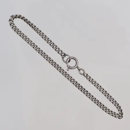 Armband Pansar 17cm bredd 2,5mm ostämplat silver  Vikt: 3,3 g