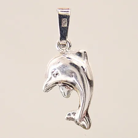 Hänge delfin, 22x9mm, silver 925/1000 Vikt: 0,5 g