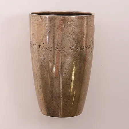 Pokal höjd 8cm,gravyr.Silver 44,5g  