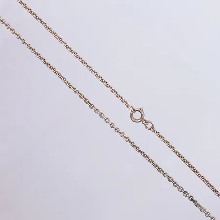 Kedja Ärtlänk, ca 50cm, bredd 2,1mm. 835/1000 silver  Vikt: 5,6 g