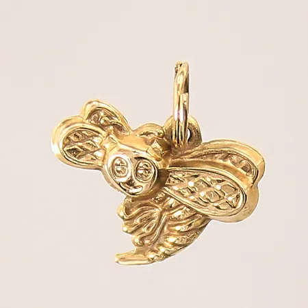 Hänge geting, 13x13mm, 18K Vikt: 0,6 g