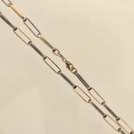 Kedja, längd 45cm, bredd4,1mm, silver 925/1000 Vikt: 17,9 g