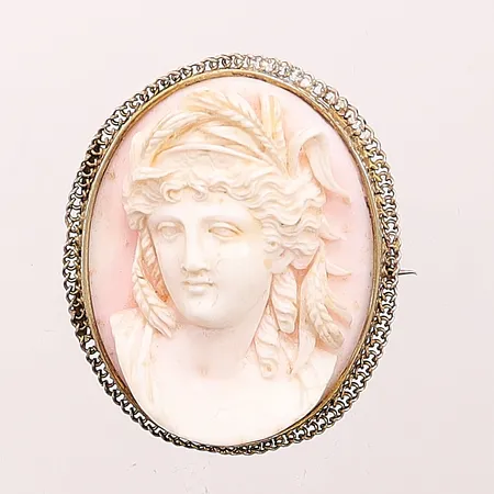 Came brosch i 830/1000 Silver stl 50mm 20,5g  