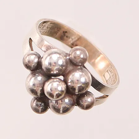 Ring, Erik Granit & Co, Ø17, bredd:15mm, 925/1000 Silver 3,2g.
