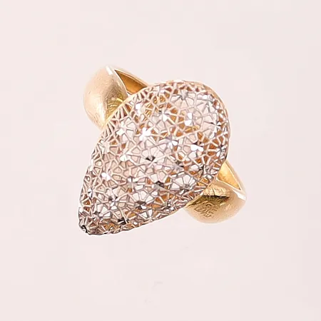 Ring, Ø18¼, bredd:20mm, 18K 2,2g.