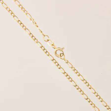Kedja Figaro, längd 45,5cm, bredd 2mm, 18K Vikt: 3,1 g