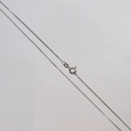 Kedja Pansar 53cm bredd 1mm silver 925/1000 Vikt: 2,1 g