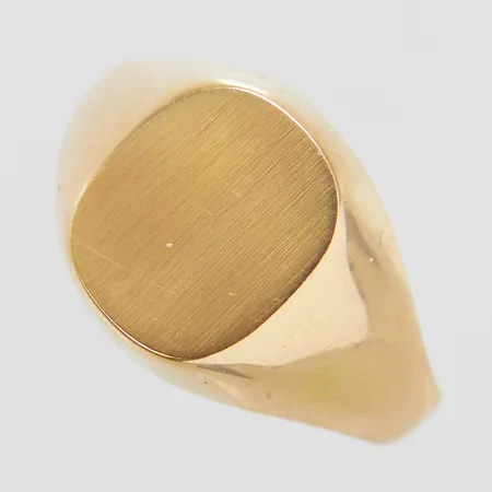 Klackring, Ø19½, bredd: 3,2-13,1mm, ograverad, mindre repor, 18K Vikt: 3,1 g
