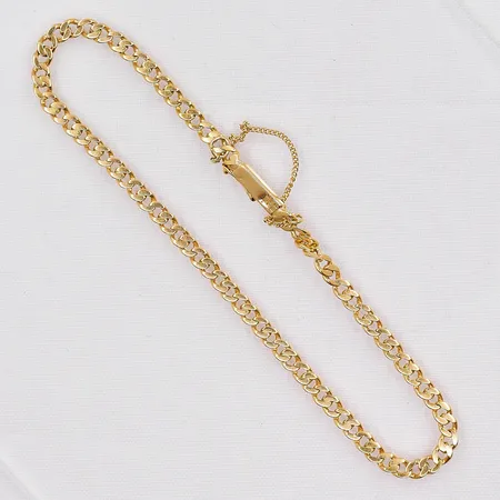 Armband Pansar, 18,5cm, bredd 3,1mm, 18K Vikt: 5,1 g