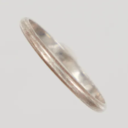Ring, stl 18¾, bredd 1,9mm, 800/1000 silver,  Vikt: 0,8 g