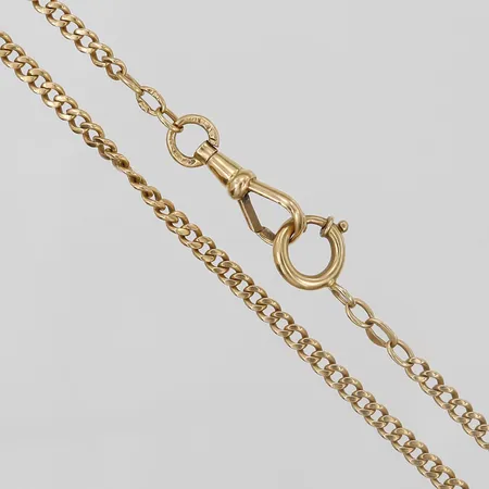 Fickurskedja, Pansar, 48,5cm, bredd 3mm, 18K Vikt: 15,7 g