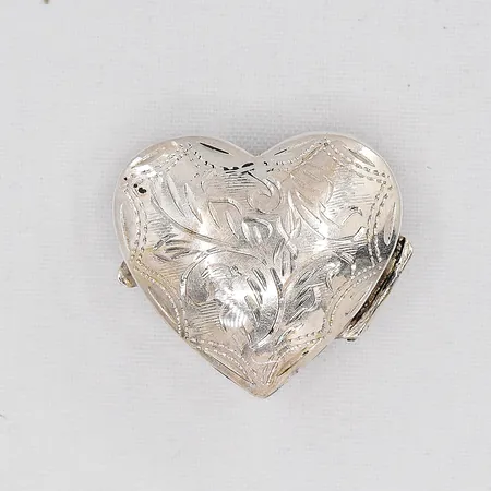 Miniatyr dosa, ca 22x24mm, silver 925/1000 Vikt: 5,7 g