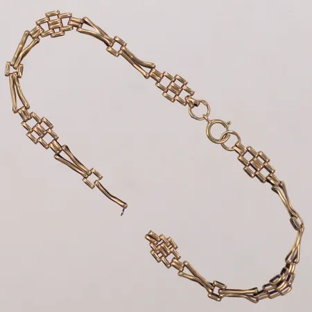 Armband, defekt, 9K  Vikt: 2,9 g