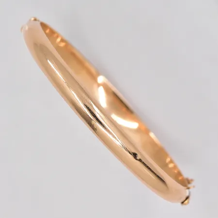 Armring, öppningsbar, Ø 62mm, ihålig, säkerhetskedjan saknas, 14K Vikt: 9,7 g