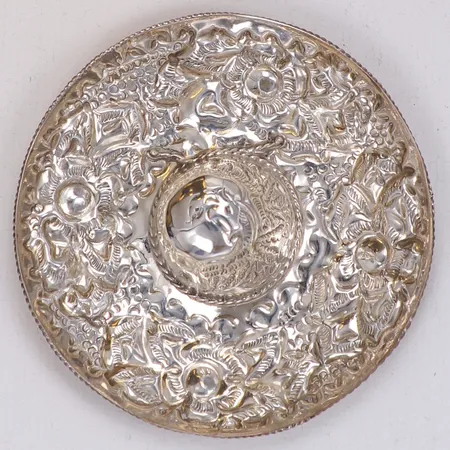 Fat, mexikansk hatt, Ø10cm, 925/1000 silver Vikt: 30,8 g