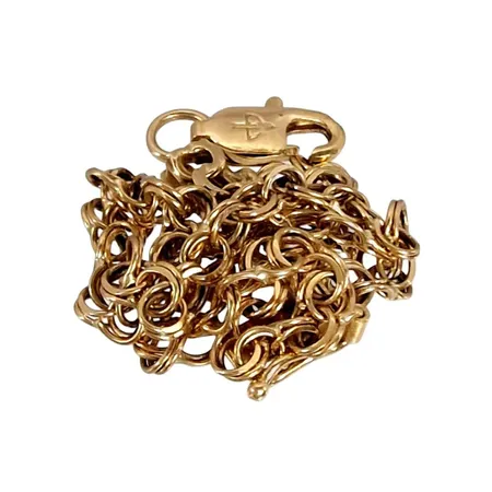Diverse smycken, 18K guld, slitage Vikt: 4,1 g