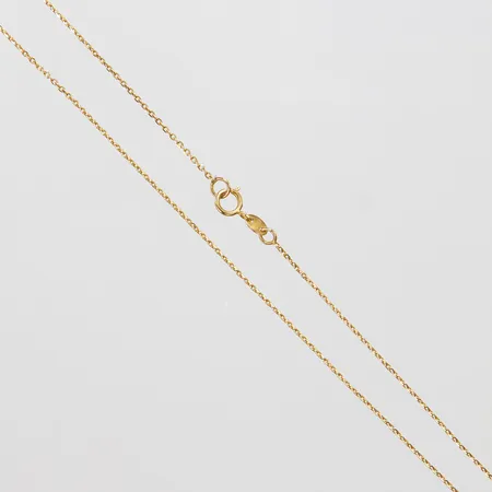 Kedja, Ankar, längd: 44,3cm, bredd: 1mm, 18K Vikt: 1,6 g