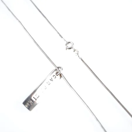 Collier Efva Attling, silver, "Carpe Diem", 43cm, 925, halskedjan ej Efva Attling Vikt: 9,1 g