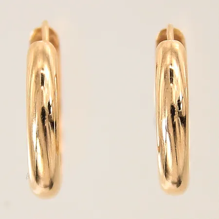 Ett par örhängen, creoler, Ø18mm, 18K Vikt: 0,9 g