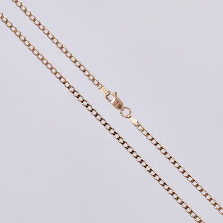 Kedja manglad pansar, längd: ca 45cm, bredd: ca 2mm, Balestra, 18K Vikt: 5,8 g