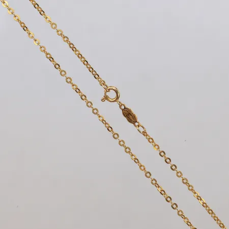 Kedja, längd 51,5cm, 2mm, 18K  Vikt: 5,1 g