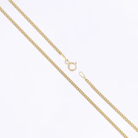 Halskedja pansar, 71cm, bredd 2mm, 18K Vikt: 8,2 g