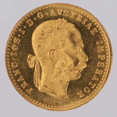 Mynt, Francois D.G Avstraiae Imperator, 1915, 23K  Vikt: 3,5 g