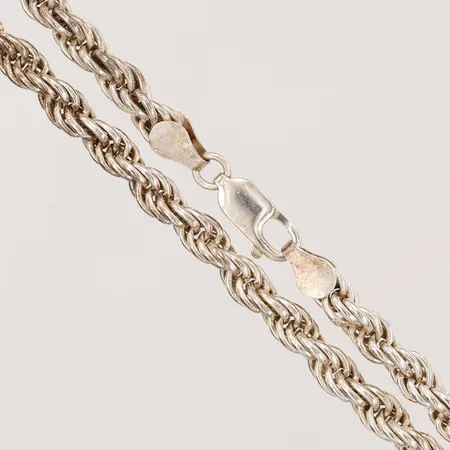Kedja, Cordell, längd: 45,5 cm, bredd: 5 mm, 925/1000 silver. Vikt: 33,6 g