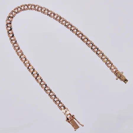 Armband Bismarck, längd: ca 19,5cm, bredd: ca 5mm, SSA, Stockholms Stads Arbetsvårdsbyrå, Enskede, år 1970, 18K  Vikt: 8,3 g