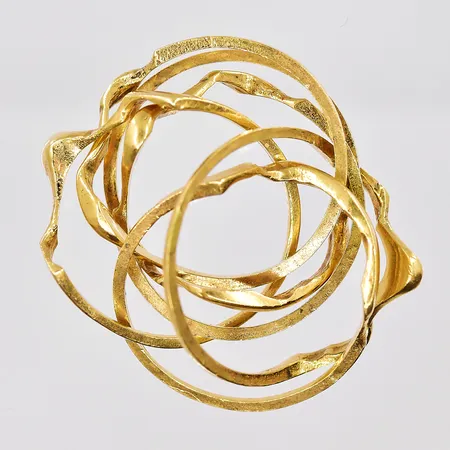 Pusselring, stl 20½, 18K Vikt: 9,6 g