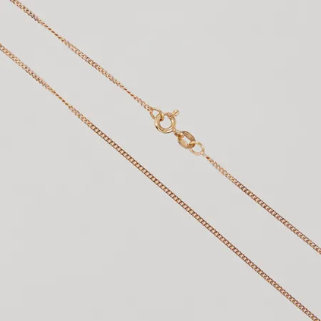Kedja Pansar, 42cm, bredd 1,2mm, 18K,  Vikt: 2,5 g