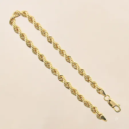 Armband Cordell, längd 19cm, bredd 4,3mm, nyskick, 18K Vikt: 4,8 g