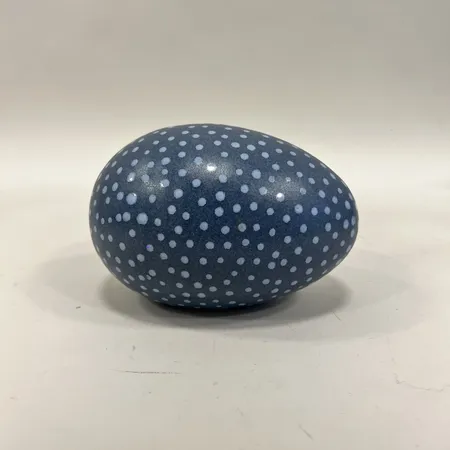Ägg Paradisverkstaden Öland, längd 13cm, höjd 10cm Skickas med paket.
