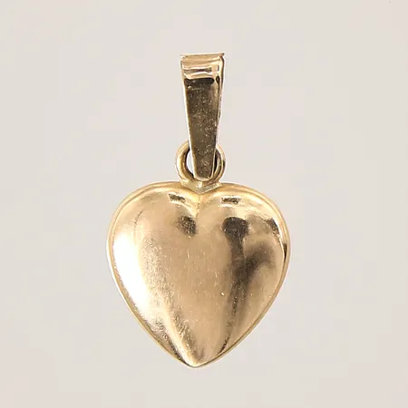 Hänge hjärta, 18x10mm, 18K Vikt: 3 g