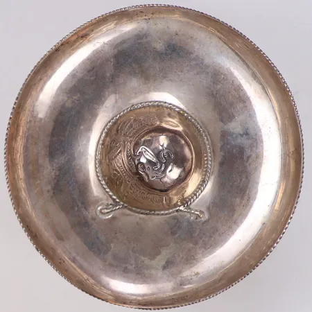 Fat, mexikansk hatt, Ø10cm, 925/1000 silver Vikt: 32,7 g