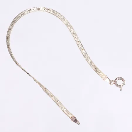 Armband, 16cm, bredd 2,5mm, 925/1000 silver Vikt: 1,9 g