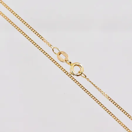 Kedja Pansar, 36cm, 1,1mm, 18K Vikt: 1,8 g