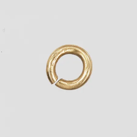 Ögla, Ø 3,5 mm, saknar stämplar, 18K guld. Vikt: 0,1 g
